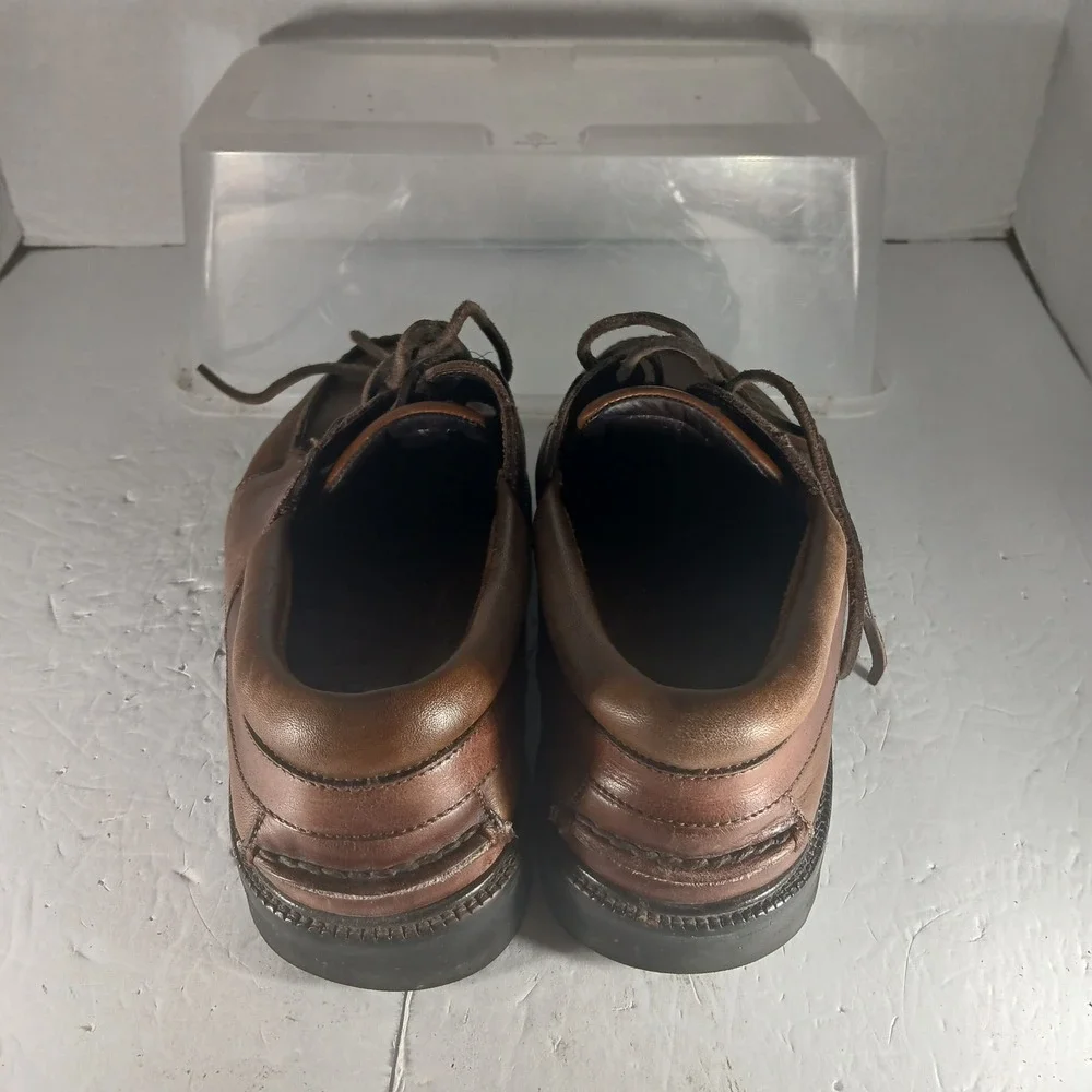Cole Haan Country Boat Shoes 9 M Brown Leather Lug Sole Gorpcore Rugged